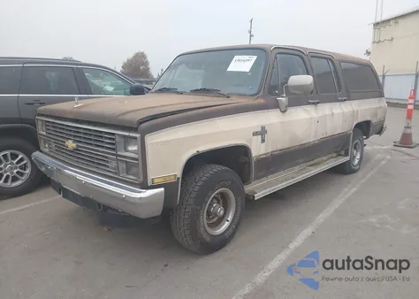1984 Chevrolet Suburban K10 from USA, damaged, VIN 1G8EK16C9EF146600